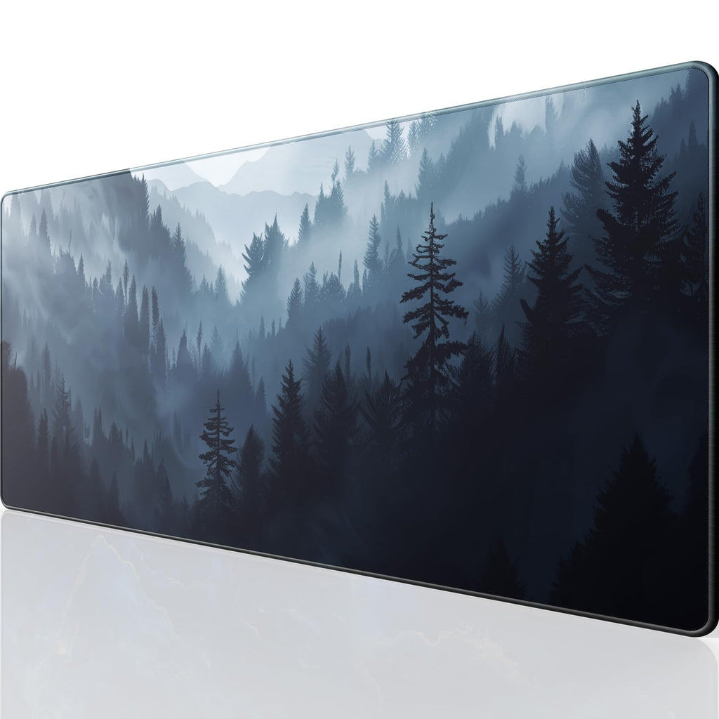 KTRIO Large Gaming Mouse Pad Desk Mat for Gamer, 31.5" x 15.7", Black, XXL
