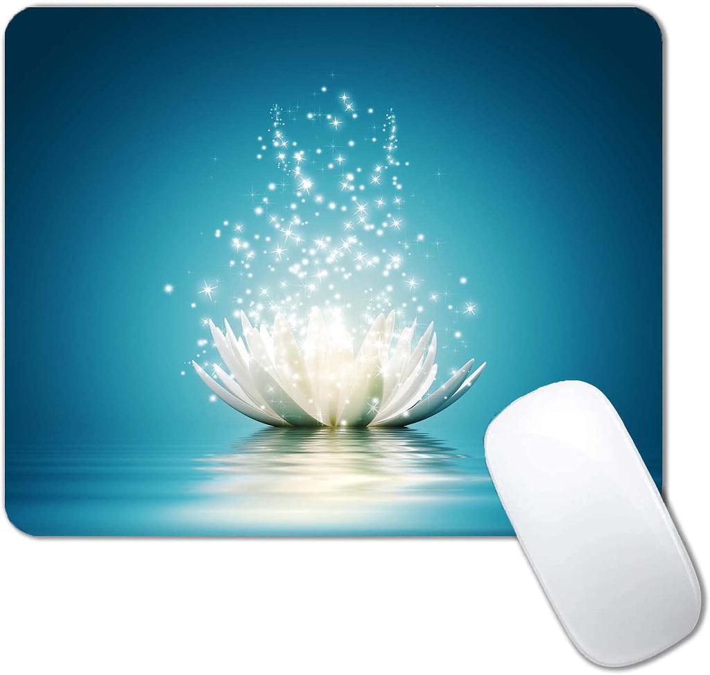Beach Sunset Mouse Pad,Cute Mouse pad,Custom Small Mouse Pads with Designs,Portable Office Non-Slip Rubber Base Wireless Mouse Pad for Laptop