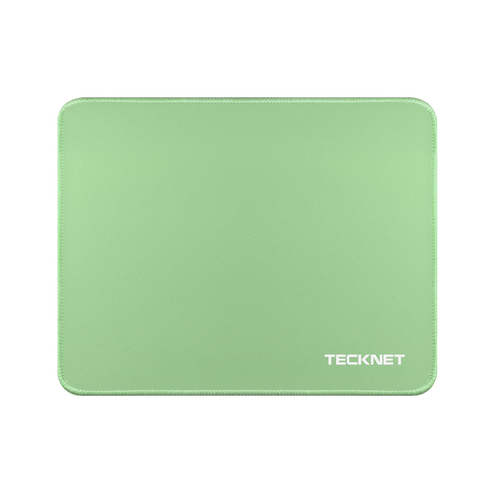 TECKNET Mouse Pad with Durable Anti-fray Stitching, Black Small Mousepad