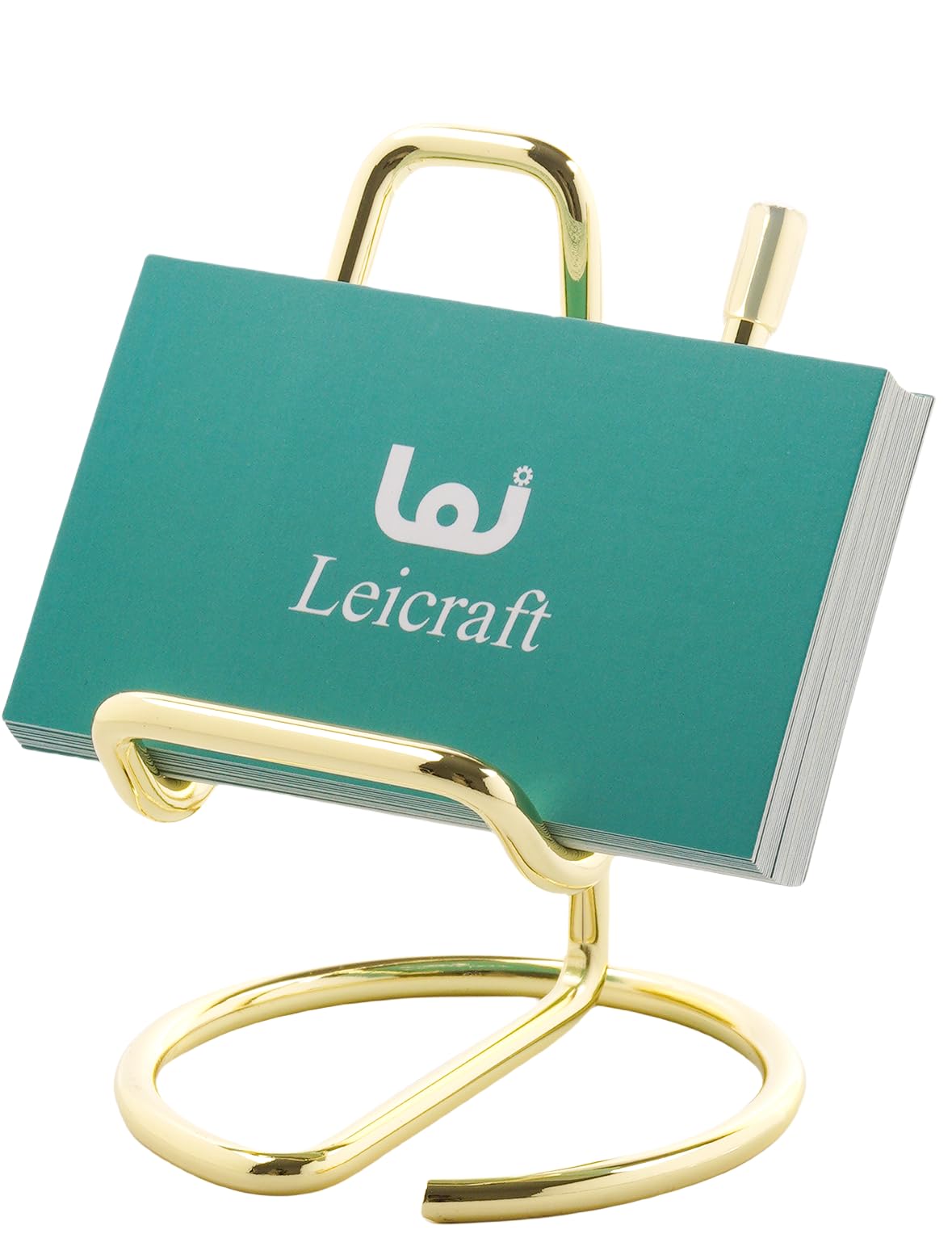 Business Card Holder for Desk, Cute Metal Card Organizers