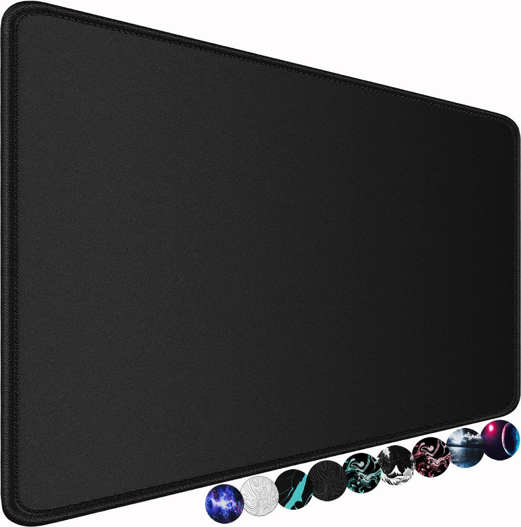 Large Gaming Mouse Pad, 31.5x15.7 in Large Desk Computer Keyboard Mouse Mat