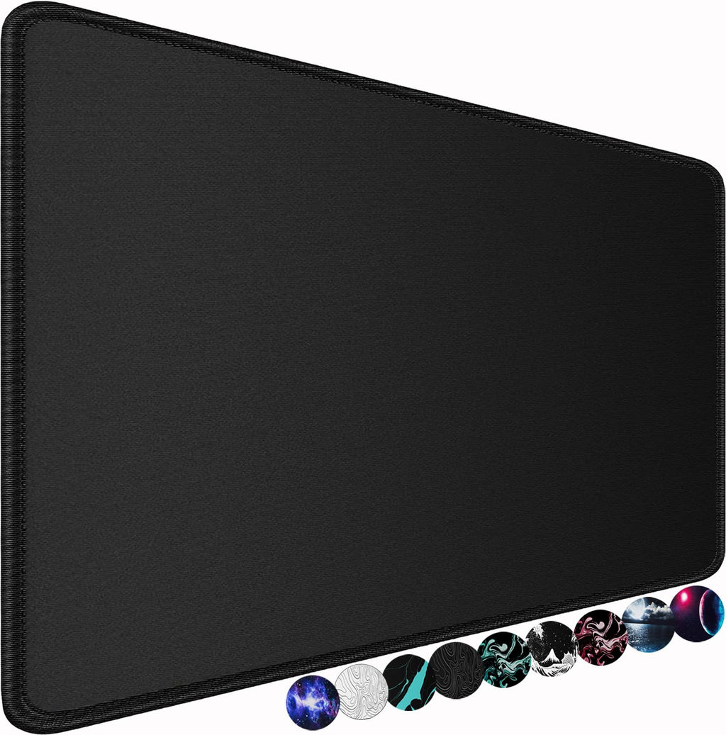 Large Gaming Mouse Pad, 31.5x15.7 in Large Desk Computer Keyboard Mouse Mat