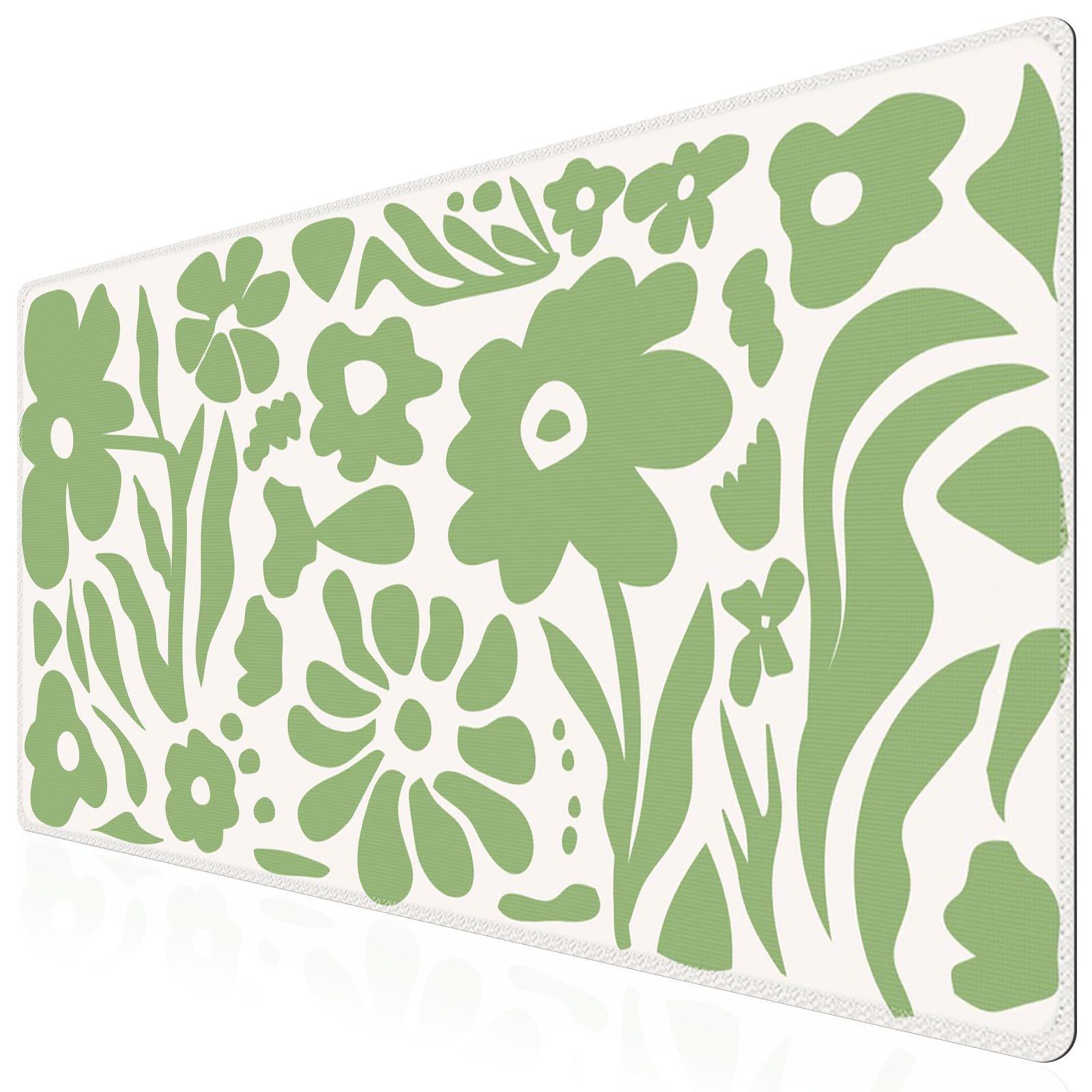 iCasso Desk Mat,Cute Desk Cover for Women,35.4x15.7in,Checkered