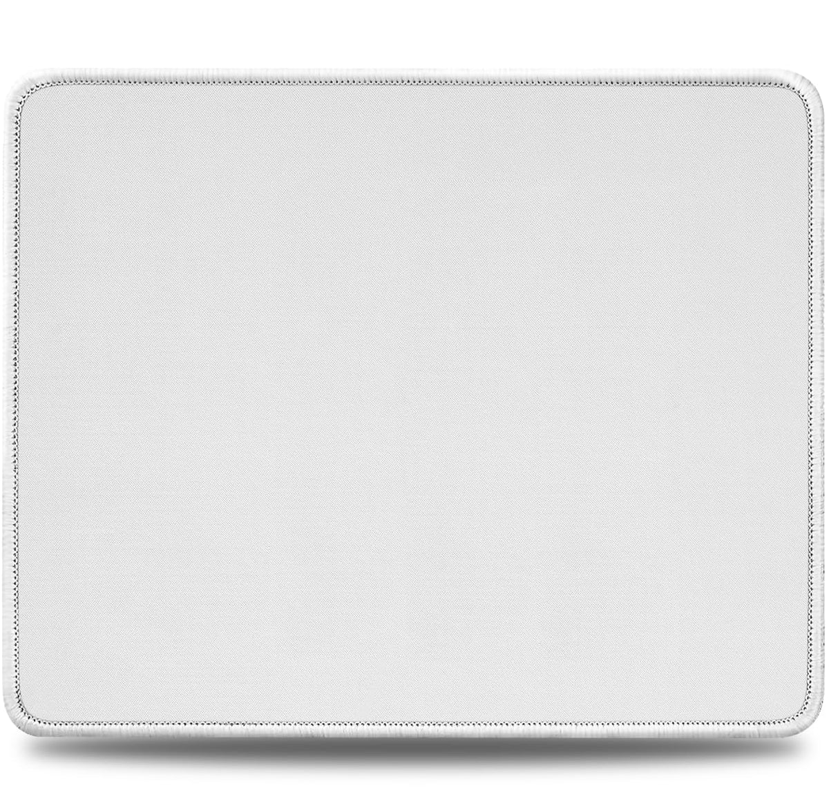 JIKIOU Mouse Pad with Stitched Edge, Perfect Size-10.2x8.3in Black