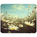 Vintage American Flag Mouse Pad - Patriotic Durability for Your Desk, Stitched Edges Non-Slip Rubber Base Mouse Pads for Computers Laptop