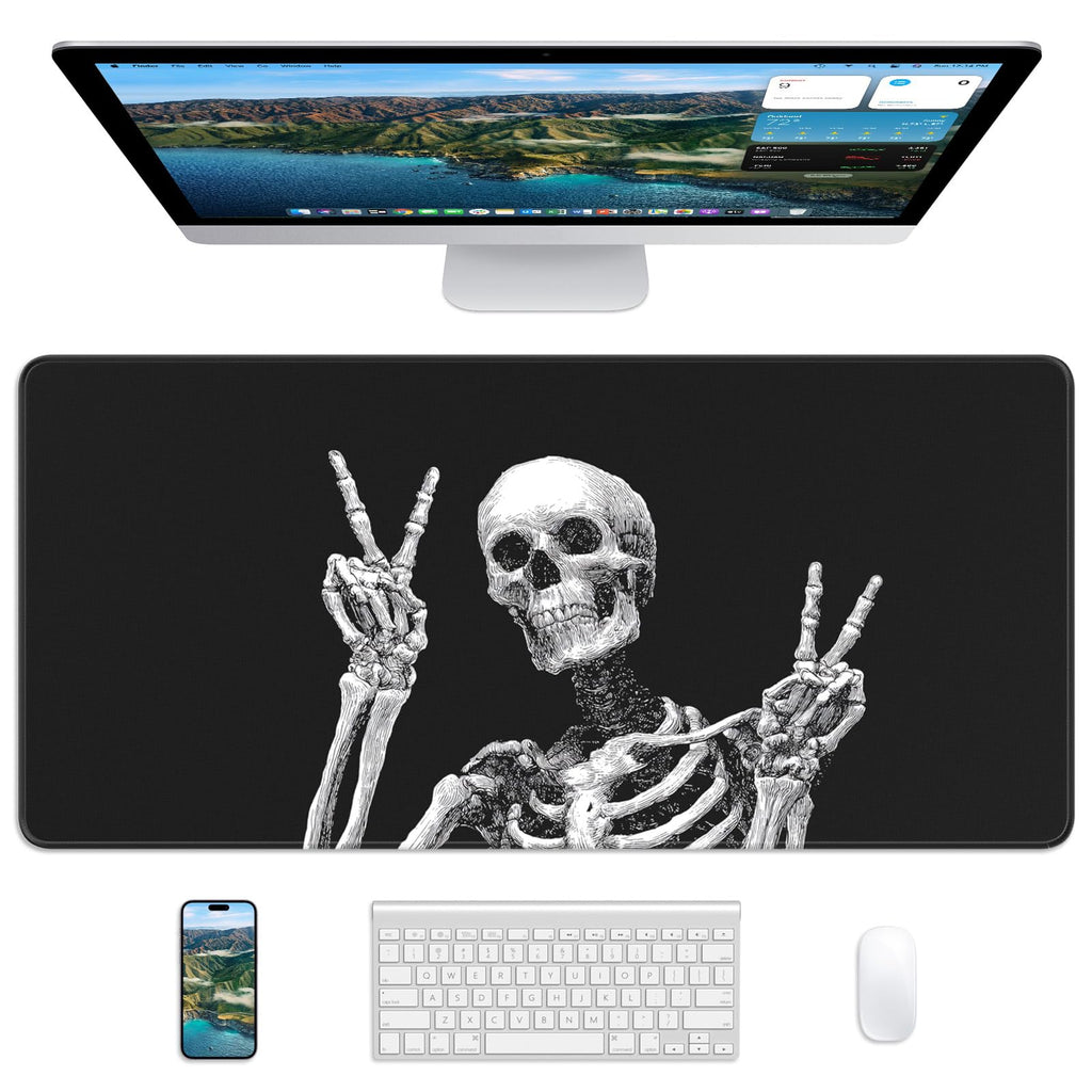 Mouse Pad 31.5x11.8in Large Desk Mat Non-Slip for Office