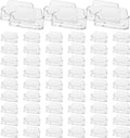 60 Pack Acrylic Business Card Holder Clear Plastic Business Cards