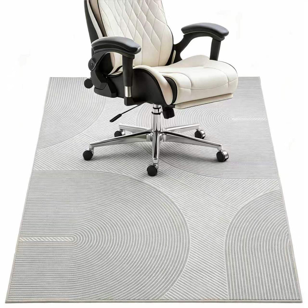 Office Chair Mat - for Hardwood Floors, Large Non-Slip Easy-Clean Floor Protection Blanket (Black, “48 x 36in”).