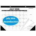 ZTX Desk Calendar 2026-2027 18 Month Big Planner Colorful