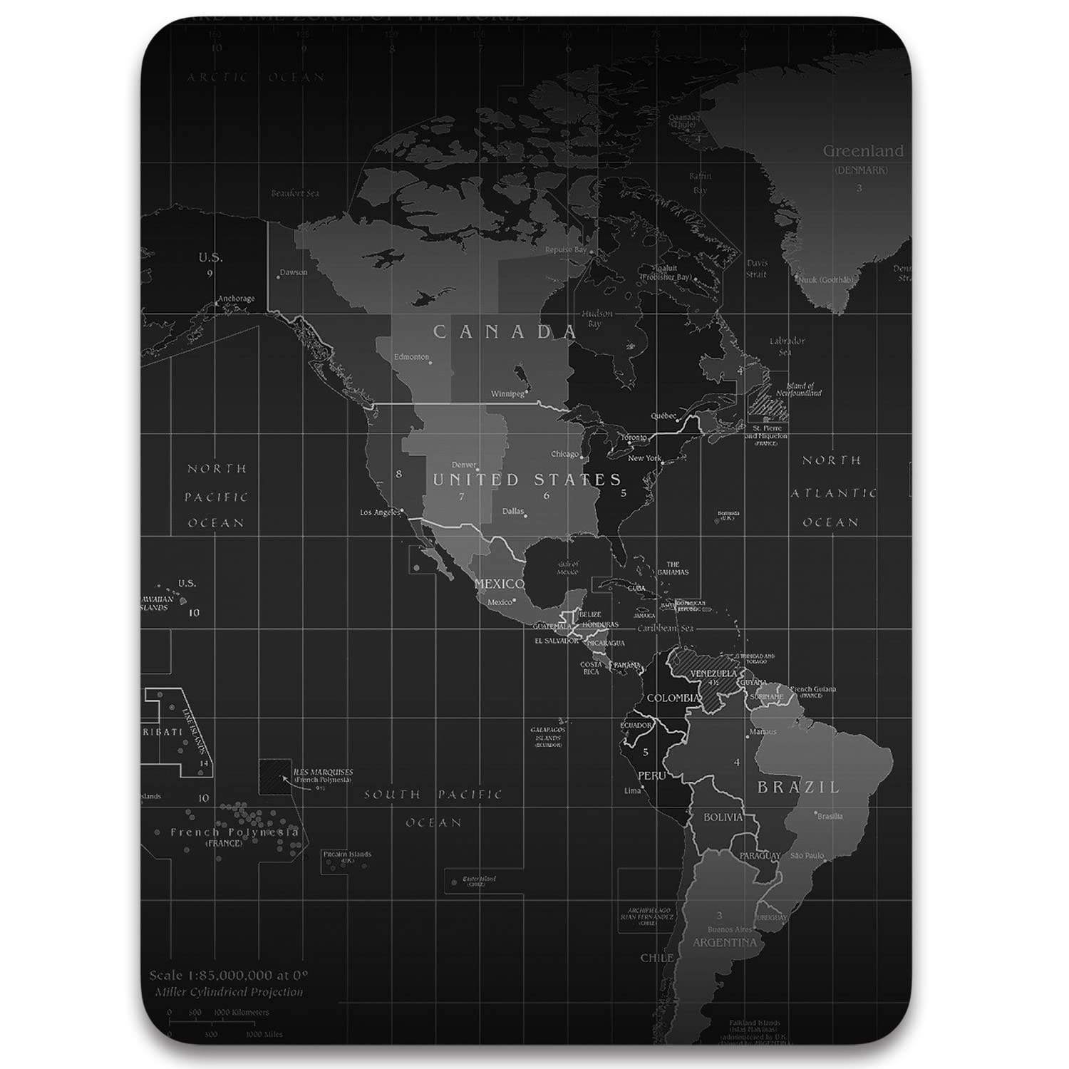 Dapesuom Small Mouse Pad, 6 x 8 Inch Thick Rubber Premium-Textured Non-Slip Portable & Washable Mini Mouse Mat for Women Men Wireless Laptops Keyboard Tray Gaming Work Computer Office Travel, Black