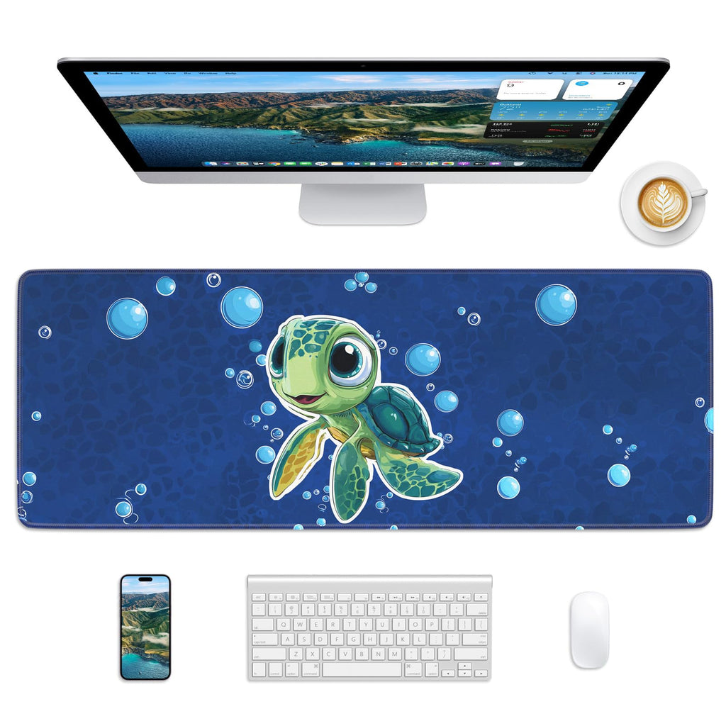 Mouse Pad 31.5x11.8in Large Desk Mat Non-Slip for Office