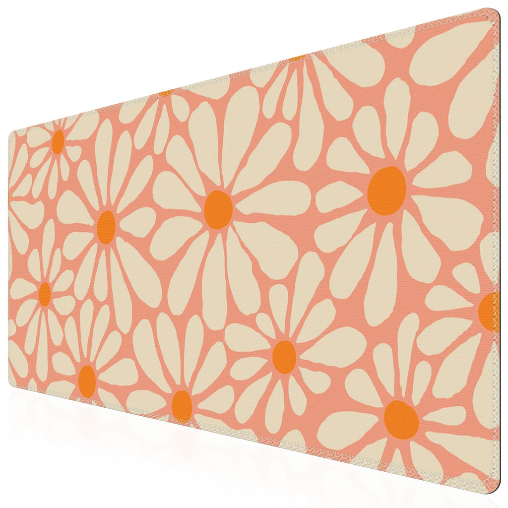 iCasso Desk Mat,Cute Desk Cover for Women,35.4x15.7in,Checkered