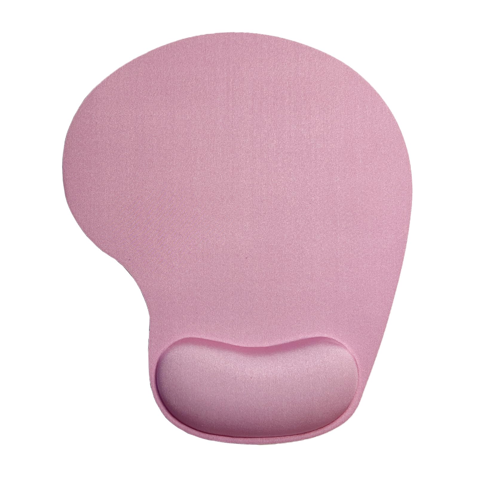 Mouse Pad with Wrist Support, Ergonomic Mouse Pads with Memory Foam Wrist Rest, Easy Typing Pain Relief, Comfortable Home Office Computer Wrist Support Pads for Working Studying Gaming, Purple