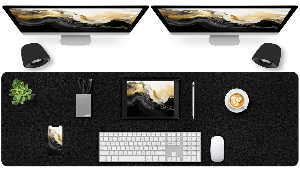 Mouse Pad and Keyboard Wrist Rest, 3-in-1 Keyboard and Mouse Pad