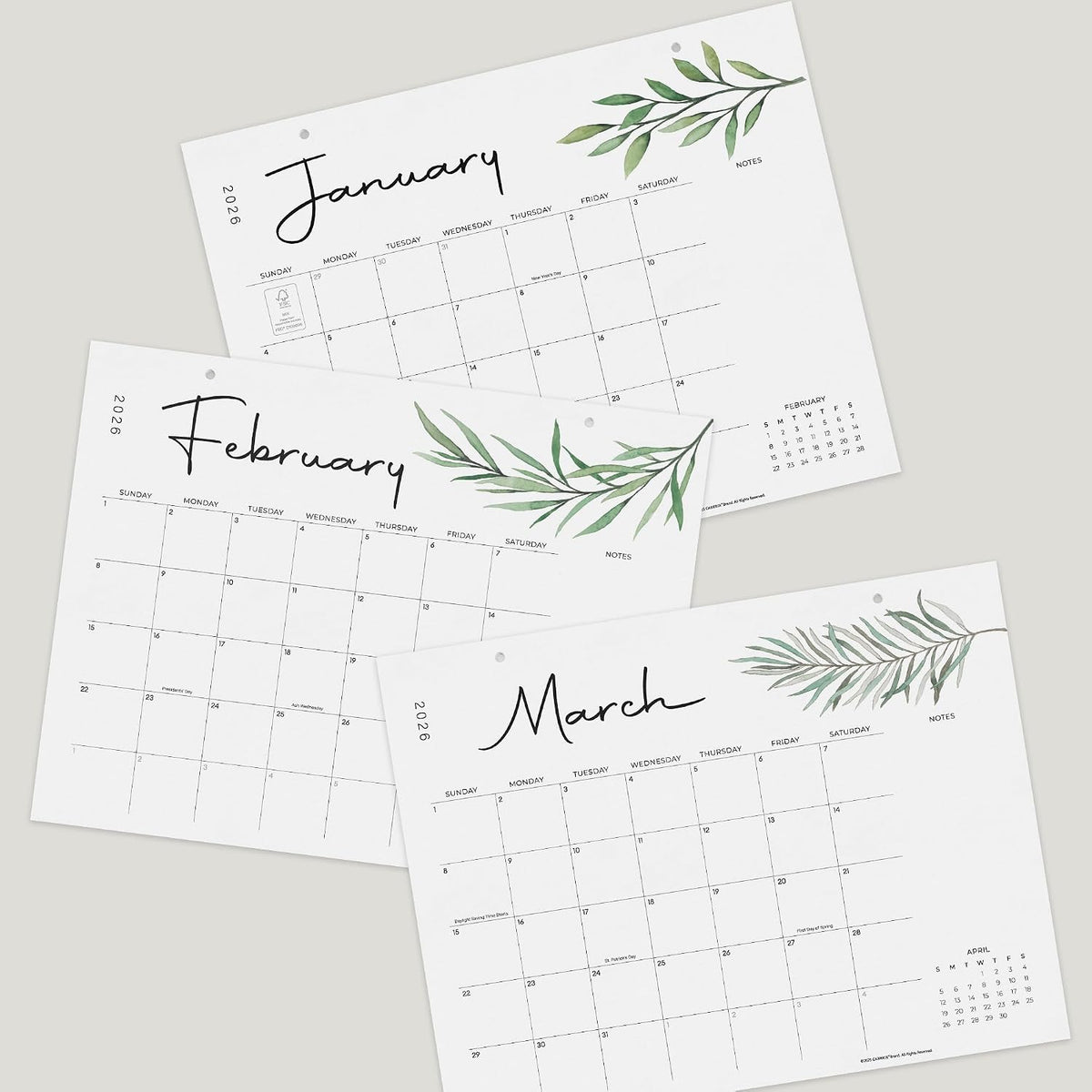 Cabbrix Desk Calendar 2026 with Desktop Mat, Aesthetic Desk Pad Calendar 15 x 12 Inch Covering July 2026 to June 2027, Desk Blotter Calendar for Home School and Office, Apricot