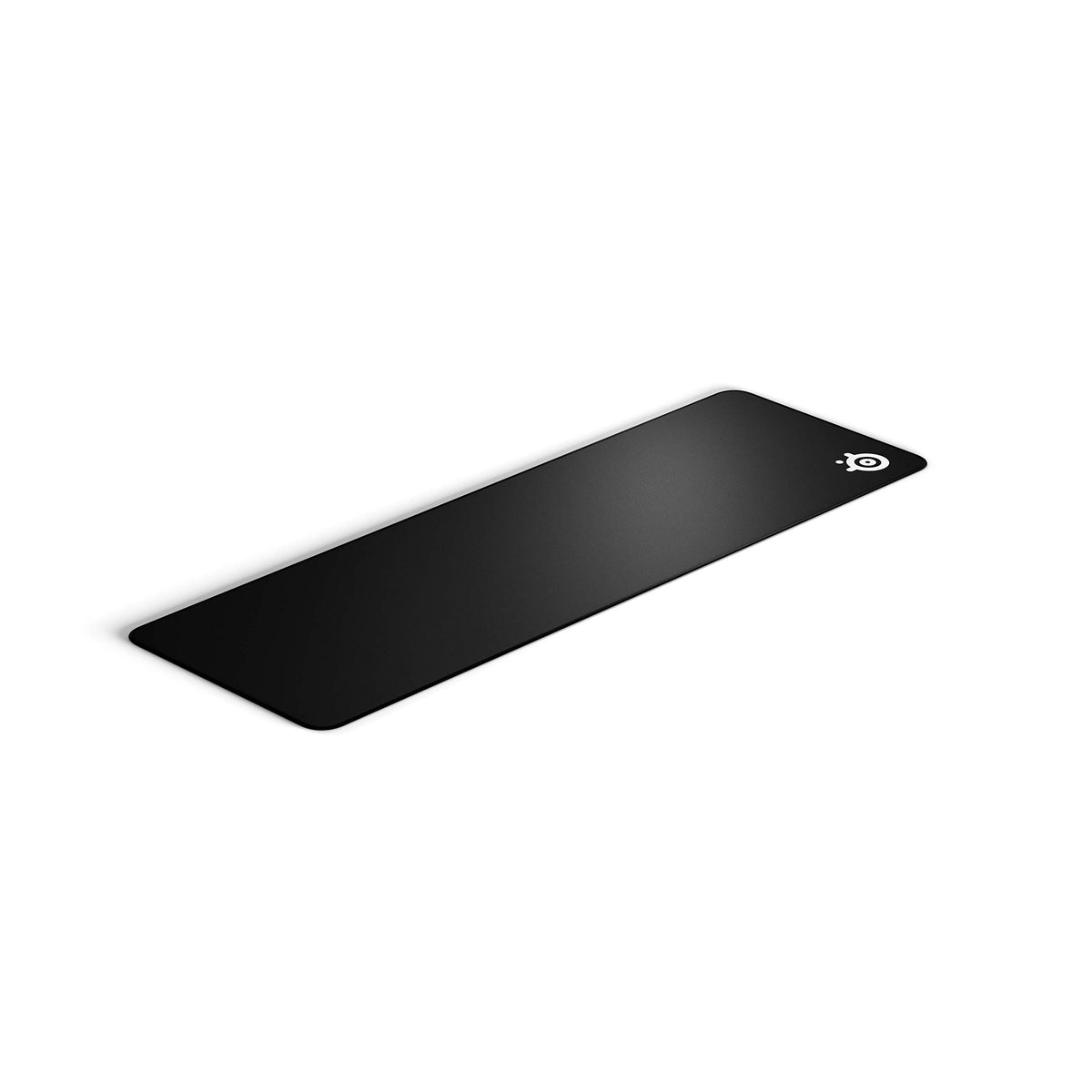 SteelSeries QcK Medium Gaming Mousepad — Black — Non-Slip Silicone Rubber Base — Peak Tracking and Stability — Optimized for Gaming Sensors — 320 mm x 270 mm — FPS, MOBAs, RTS, MMO