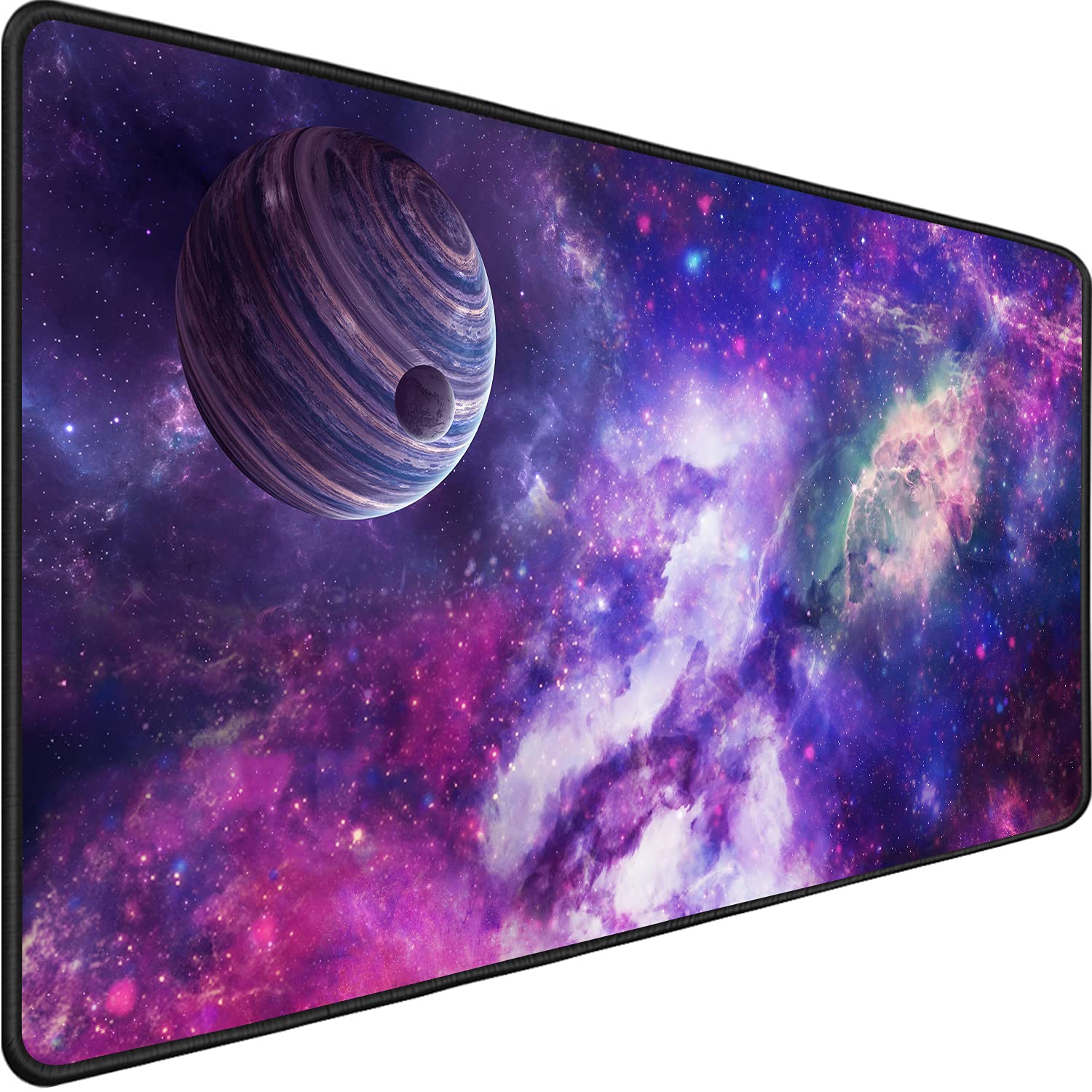 Large Gaming Mouse Pad, Extra Large Big Mouse Pad with Stitched Edge