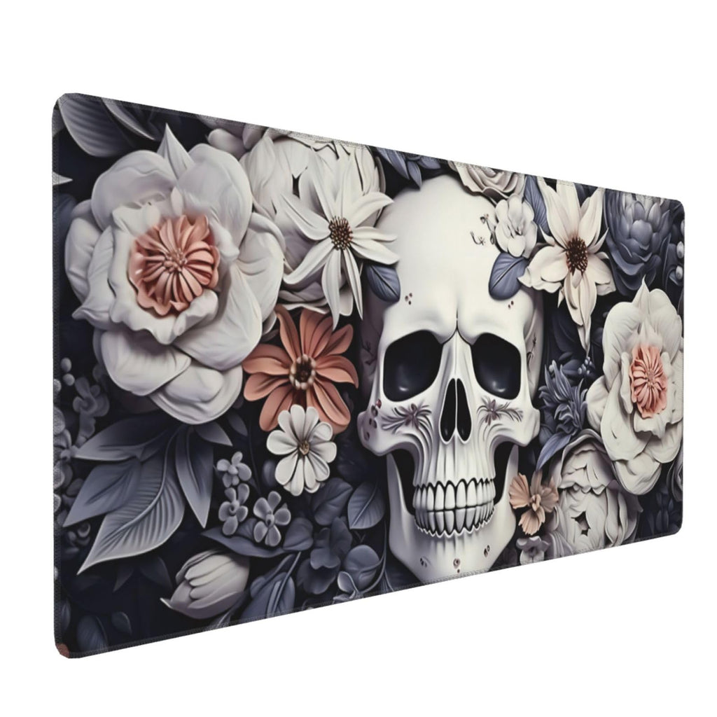 35.4 x 15.7 in, XXL Large Mouse Pad for Desk, Extended Keyboard Mouse Mat for Computer Office, Big Laptop Mouse pad, Gaming Pc-Boho Navy Blue Peony Florals