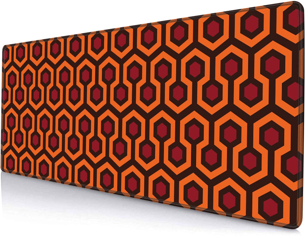 Large Gaming Mouse Pad with Stitched Edges, Galaxy Desk Mat, Extended XL Keyboard Pad, Non-Slip Rubber Base Desk Pad for Keyboard and Mouse, 31.5X11.8 inch