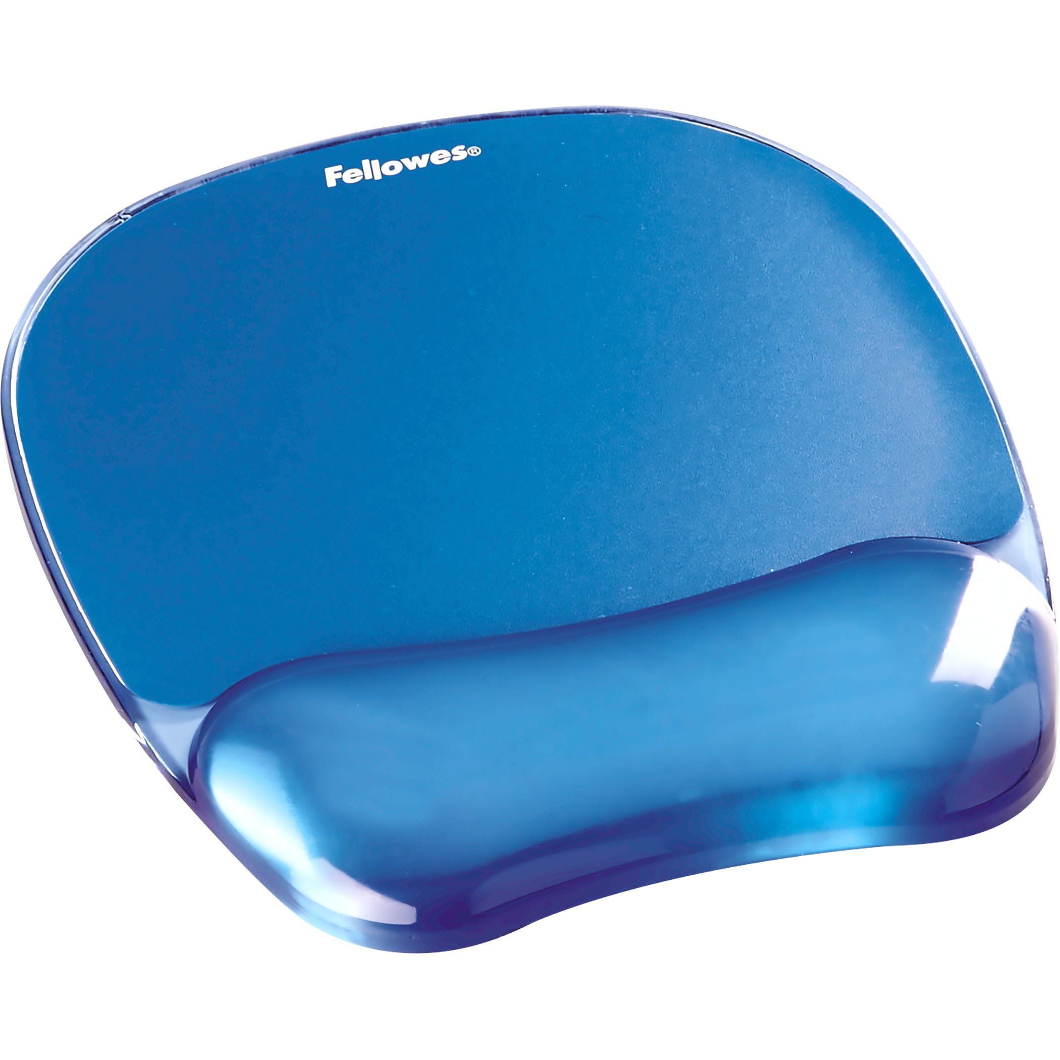 Fellowes Crystals Gel Mouse Pad with Wrist Rest - Purple (91441)