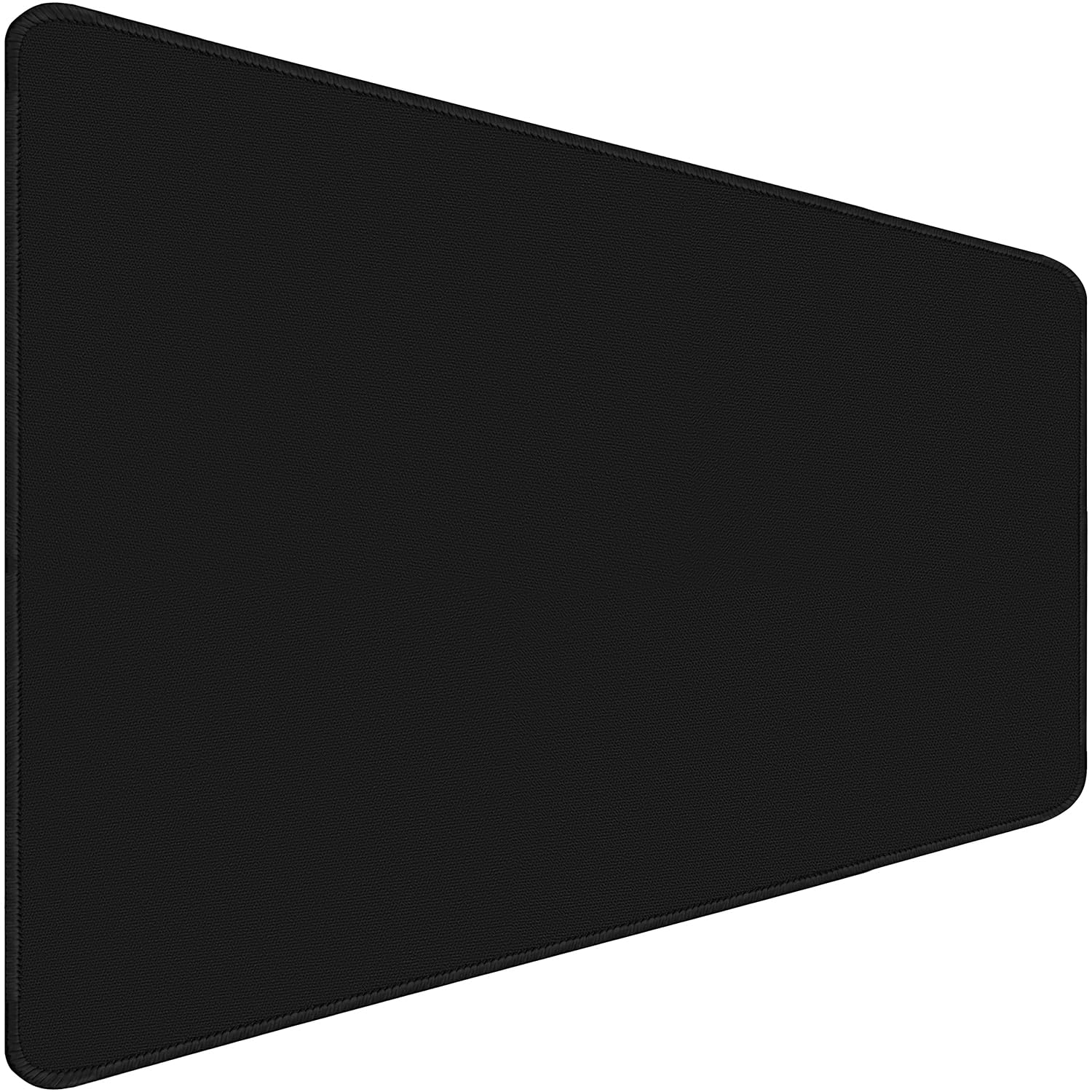 31.5" x 15.7" Waterproof Fabric Desk Pad Large Mouse Pad Office Game, Black