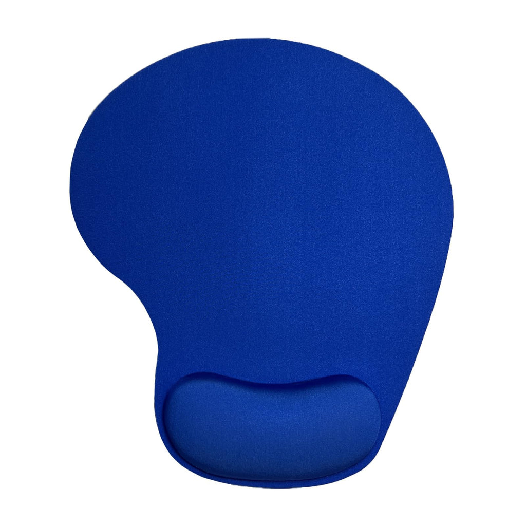 Mouse Pad with Wrist Support, Ergonomic Mouse Pads with Memory Foam Wrist Rest, Easy Typing Pain Relief, Comfortable Home Office Computer Wrist Support Pads for Working Studying Gaming, Purple