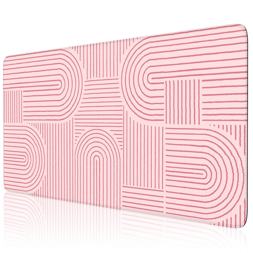iCasso Desk Mat,Cute Desk Cover for Women,35.4x15.7in,Checkered