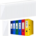 Chinco 30 Pack Self Adhesive Index Card Pockets Top Open,3.7 X 2.3 Inches