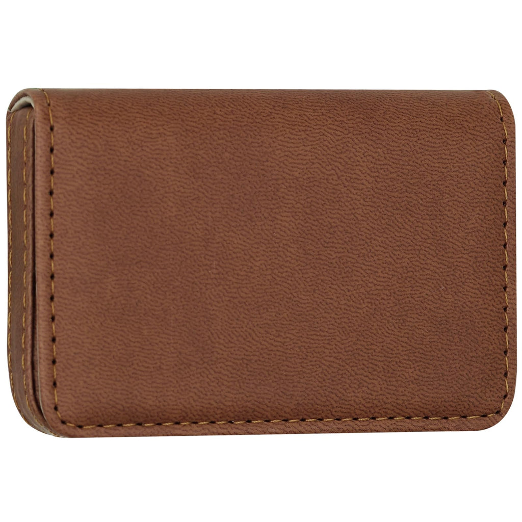 RFID Blocking Wallet - Minimalist Leather Business Credit Card Holder with Magnetic - Red