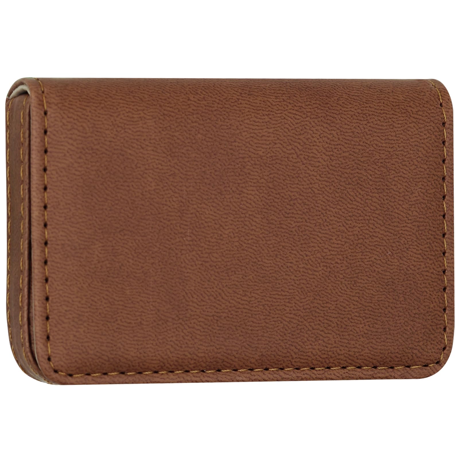 RFID Blocking Wallet - Minimalist Leather Business Credit Card Holder with Magnetic - Red