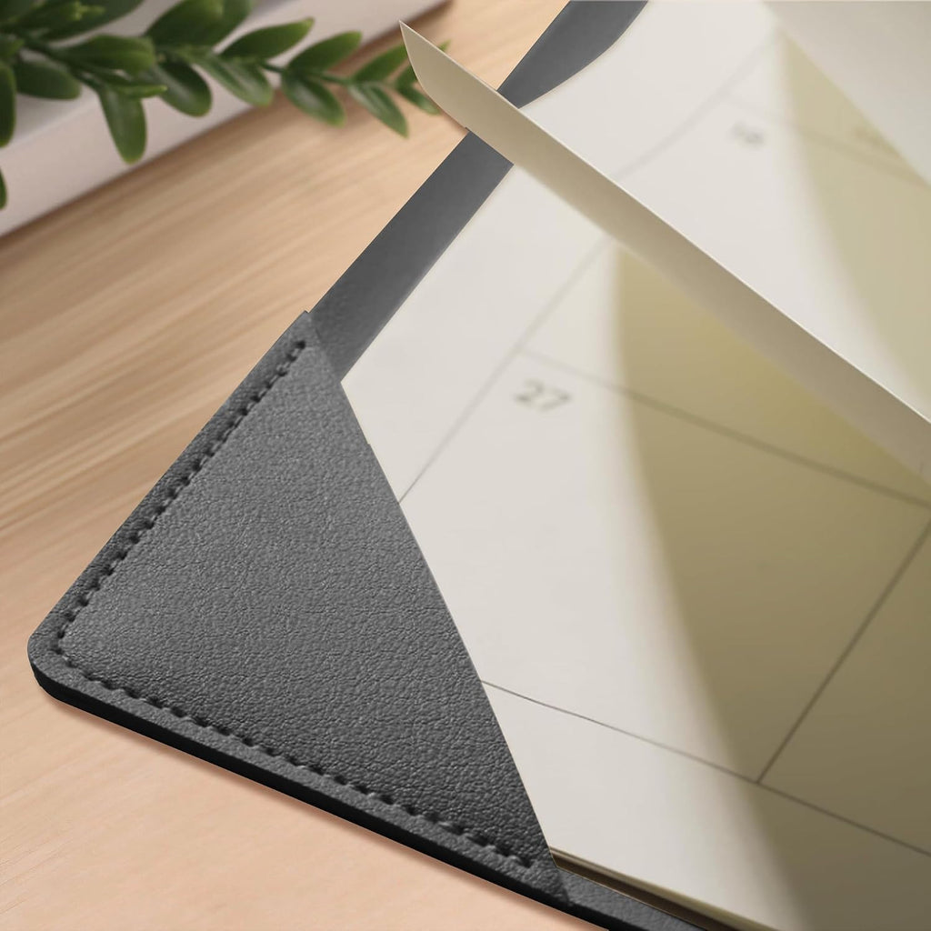Desk Calendar 2026-2027 with Desktop Mat, 22"x17", Jul 2026-Dec 2027, Black