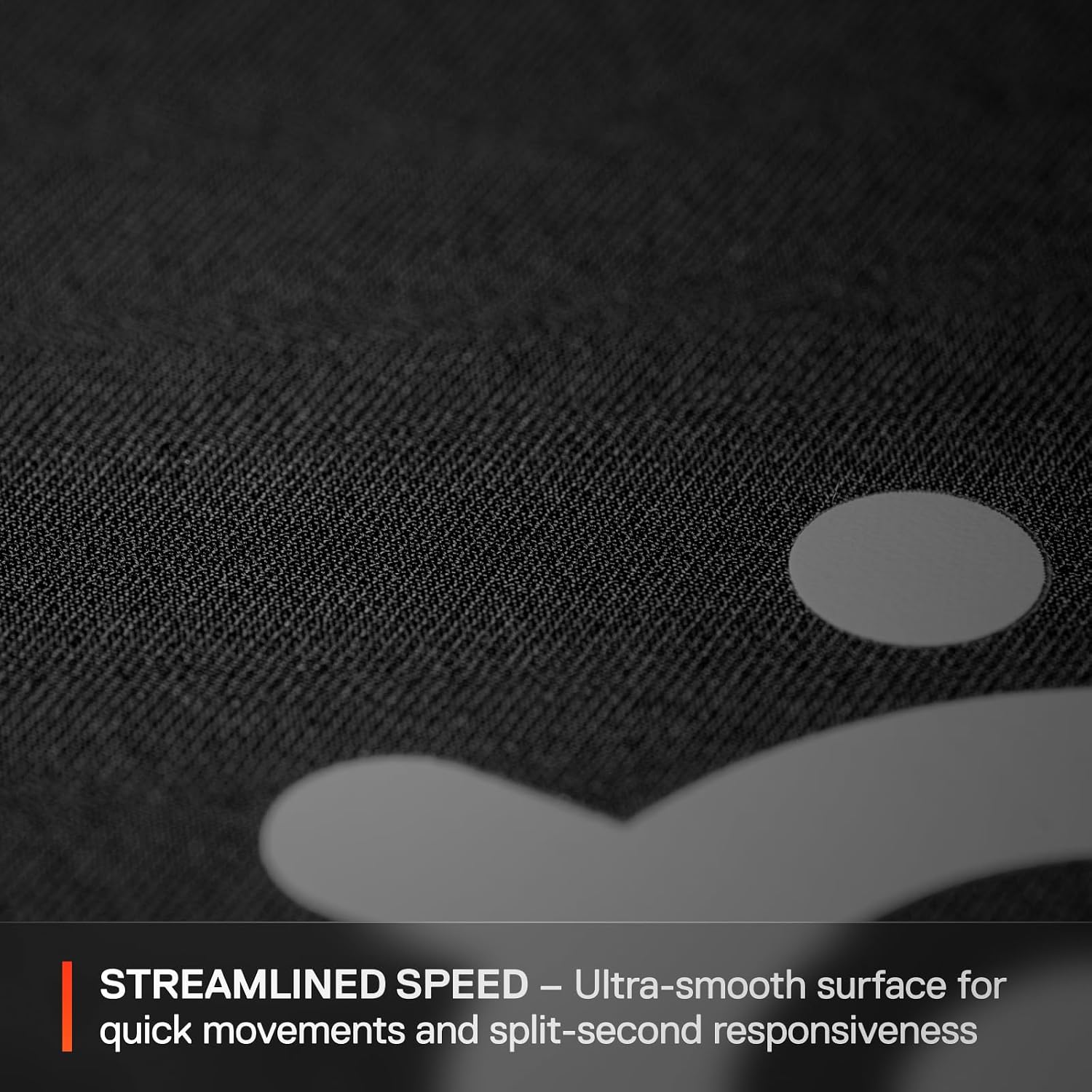SteelSeries QcK XL Performance Speed Gaming Mousepad — Extra Density for a Smooth Glide — Low-Profile Edge Stitching — Non-Slip Neoprene Rubber Base — 15.75 x 34.43 inch — FPS, MOBAs, RTS, MMO