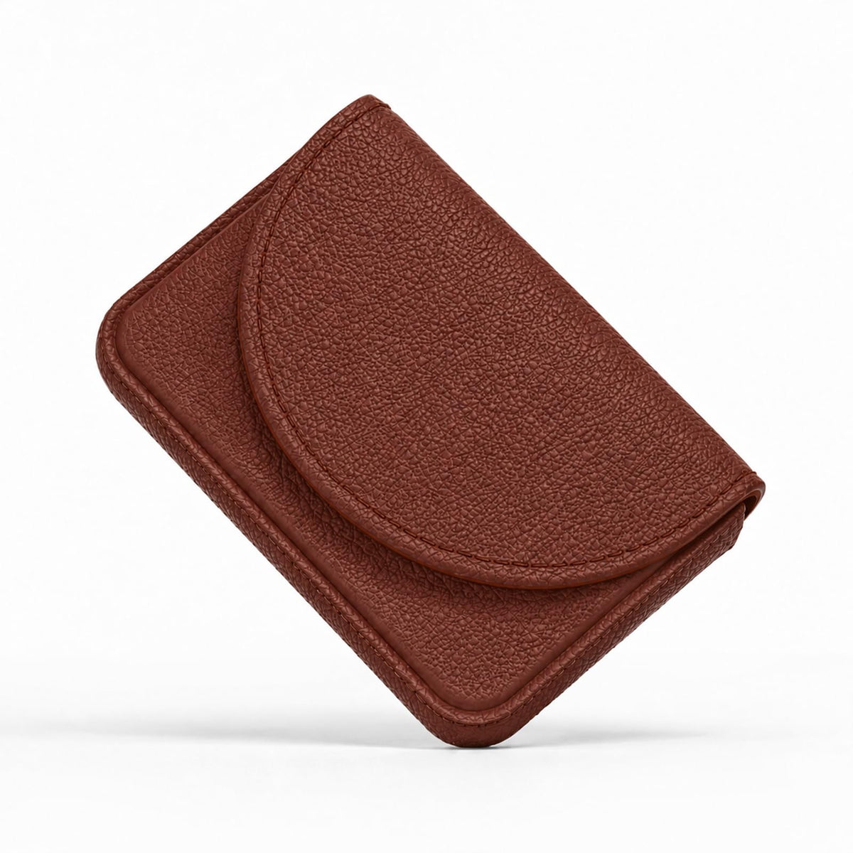 Business Card Holder，PU Leather Business Card Case Wallet White