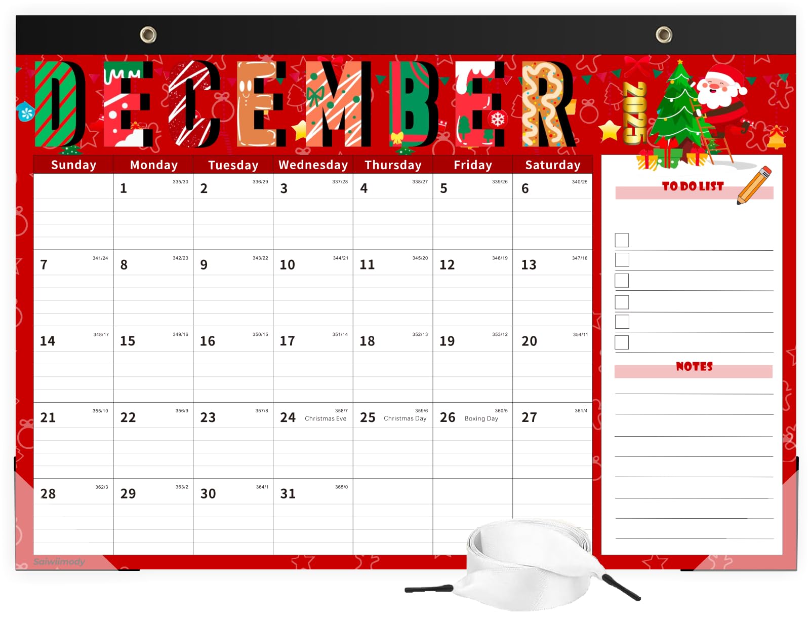 Desk Calendar 2026 with Clear Waterproof Cover 17 x 12 inch 18 Months Wall Calendar Runs from Jul. 2025 to Dec. 2026 School Year Calendar for Schedule Organization Monthly Planner, Pink