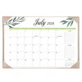 Desk Calendar 2026-2027 with Desk Mat – 22" x 17" Large Desk Pad Calendar Runs from July 2026 to December 2027, Office Supplies Desktop Monthly Calendar for Home & Office