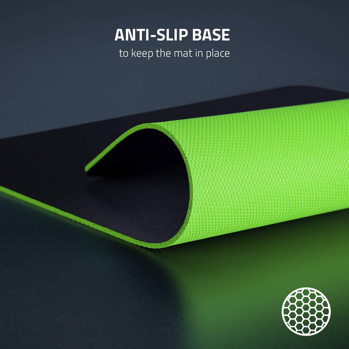 Razer Gigantus V2 Cloth Gaming Mouse Pad (Large), Thick, Classic Black