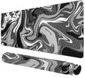 Rcege Large Gaming Mouse Pad Extended Desk Mat with Non Slip Stitched Edge