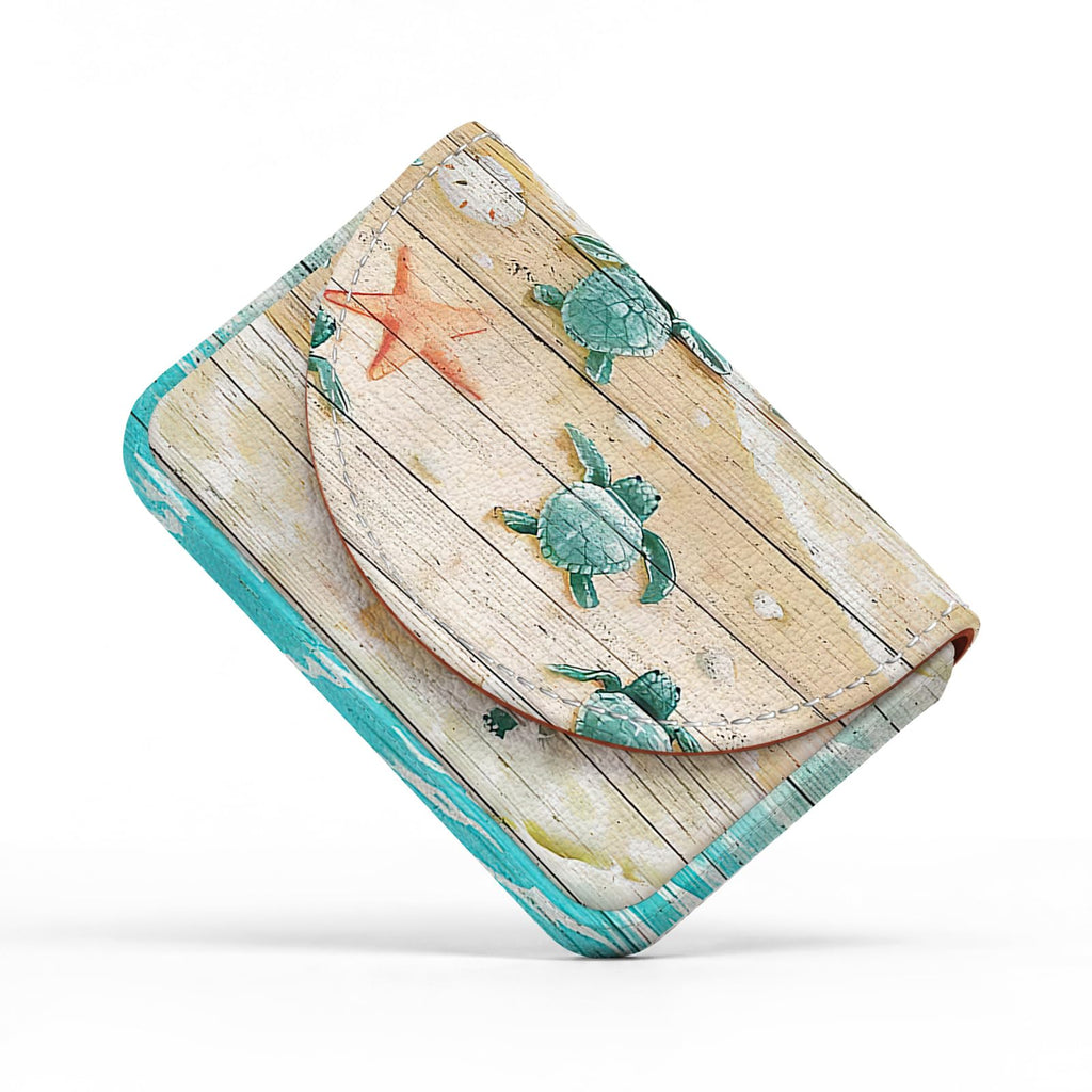 Business Card Holder，PU Leather Business Card Case Wallet White