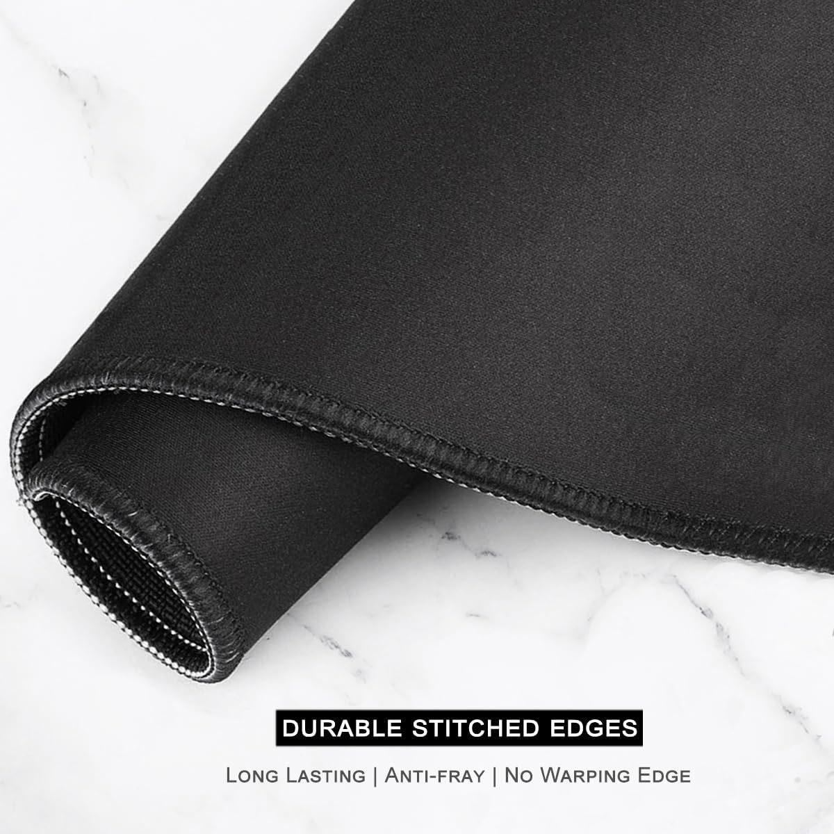 Auhoahsil Desk Mat, Ultra Large Mouse Pad, XXL Gaming Mousepad, Green Tropical Leaves Deskpad, Big Extended Full Size Mouse Pad, Desktop Desk Matt for Keyboard, Laptop & Computer, 35.5 x 15.7 in