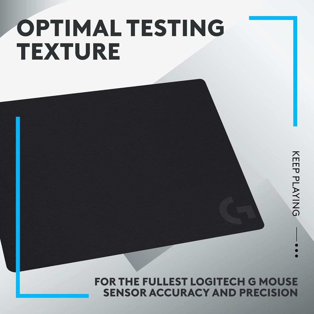 Logitech G240 Cloth Gaming Mouse Pad (340x280x1) - Black