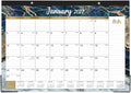 2027 Desk Calendar – Jan 2027 – Dec 2027, 12 Months Large Monthly Desk Calendar 2027, 17" x 12", Desk Pad, Ruled Blocks, To-do List & Notes, Tear Off, Best Desk/Wall Calendar, Gorgeous Marble Designs