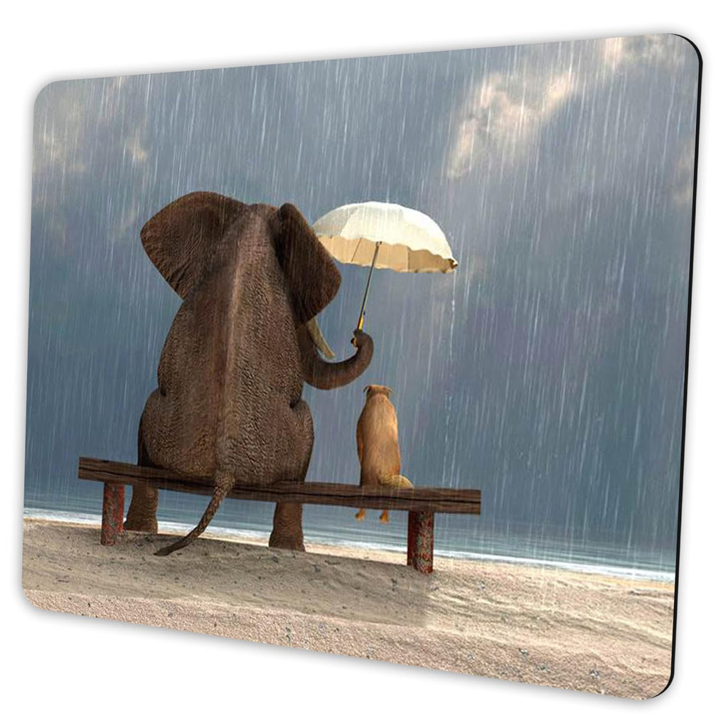 Sunset Beach Mouse pad 9.5"x7.9" Non-Slip 3mm Small Computer Pad
