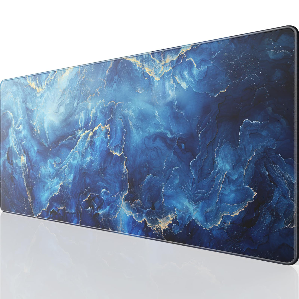 KTRIO Large Gaming Mouse Pad Desk Mat for Gamer, 31.5" x 11.8", Black, XL