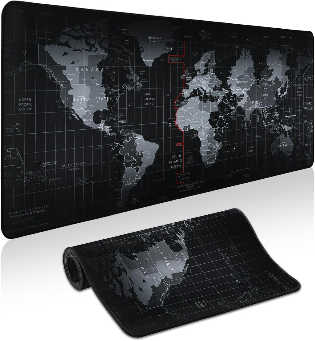 Mouse Pad Gaming - Desk Mat for Keyboard and Mouse - Large Mouse Pads for Desk, Gaming Mousepad with Non-Slip Base, Desks Pad (31.5" X 11.8") for Game, Office and Home