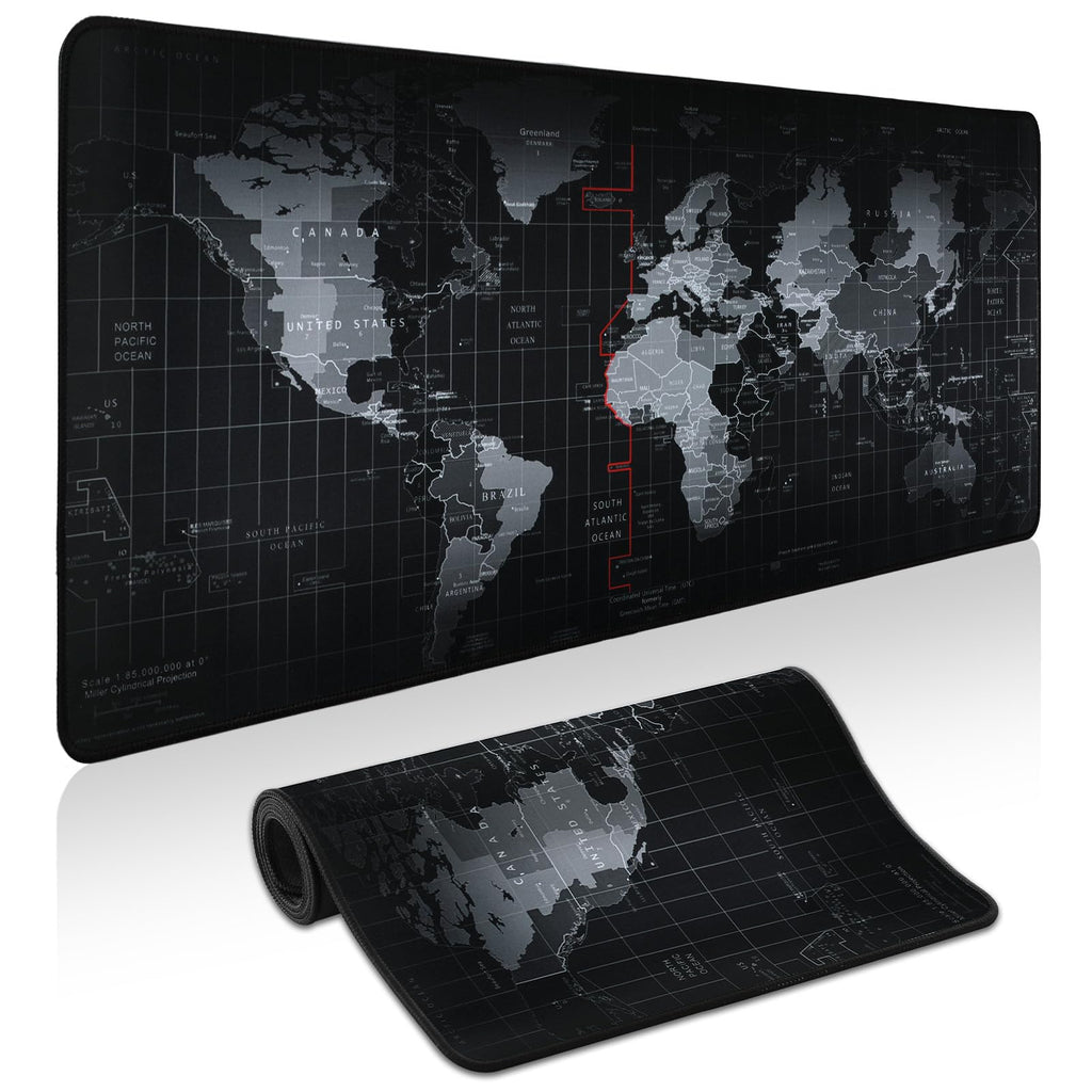 Mouse Pad Gaming - Desk Mat for Keyboard and Mouse - Large Mouse Pads for Desk, Gaming Mousepad with Non-Slip Base, Desks Pad (31.5" X 11.8") for Game, Office and Home
