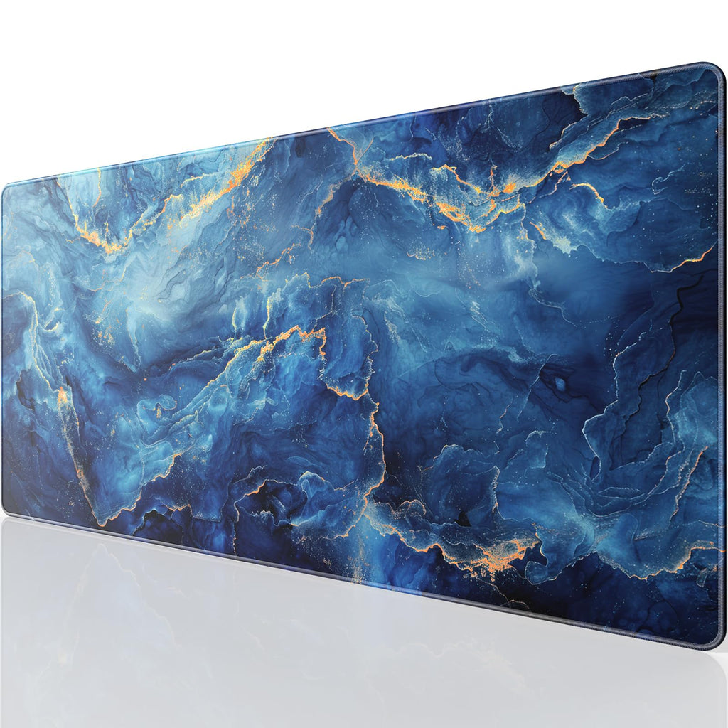 KTRIO Large Gaming Mouse Pad Desk Mat for Gamer, 31.5" x 11.8", Black, XL