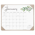 Cabbrix Desk Calendar 2026 with Desktop Mat, Aesthetic Desk Pad Calendar 15 x 12 Inch Covering July 2026 to June 2027, Desk Blotter Calendar for Home School and Office, Apricot