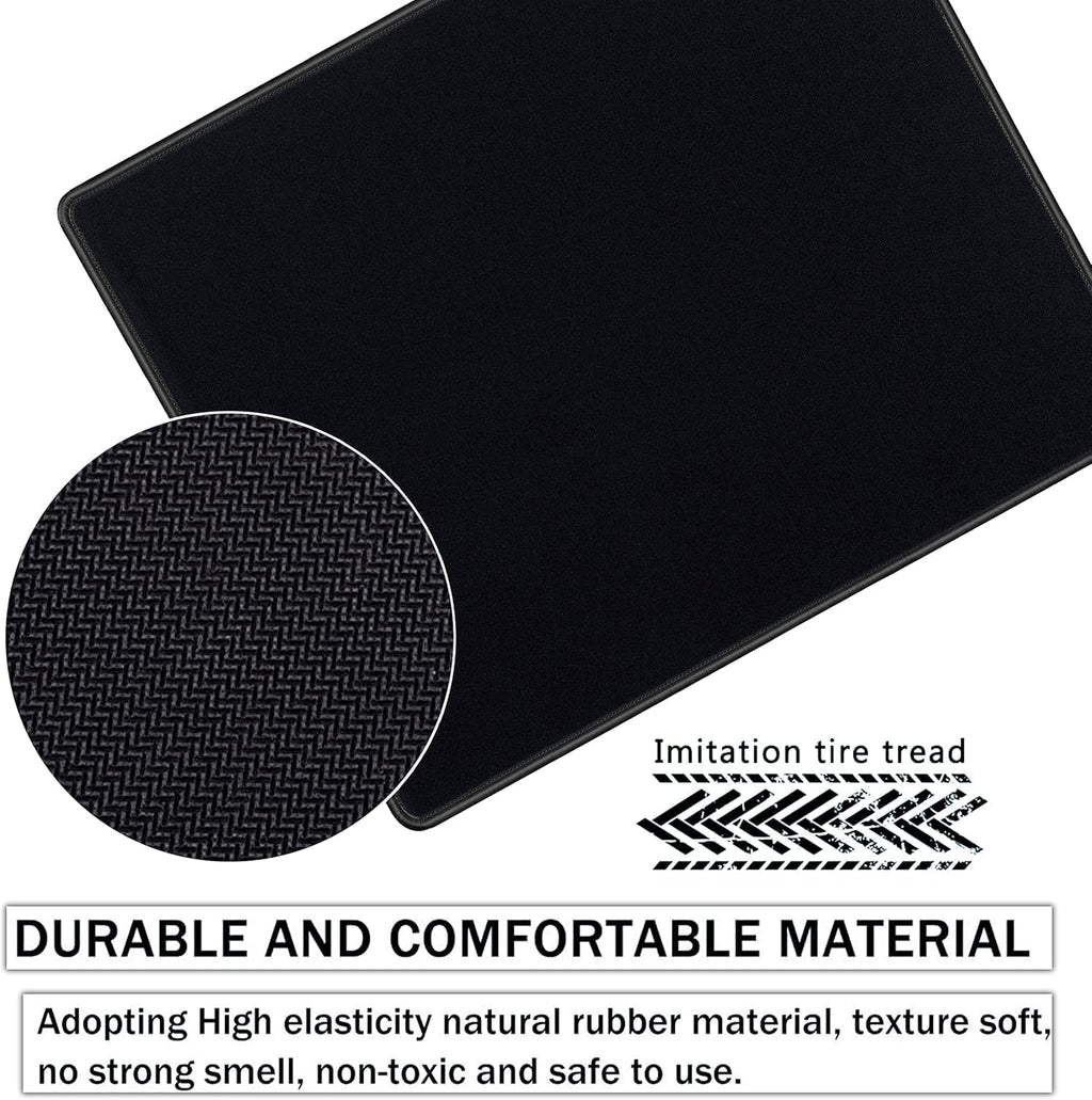 SaiTech IT 5 Pack 220x180x2mm Speed Type Gaming Mousepad, Black