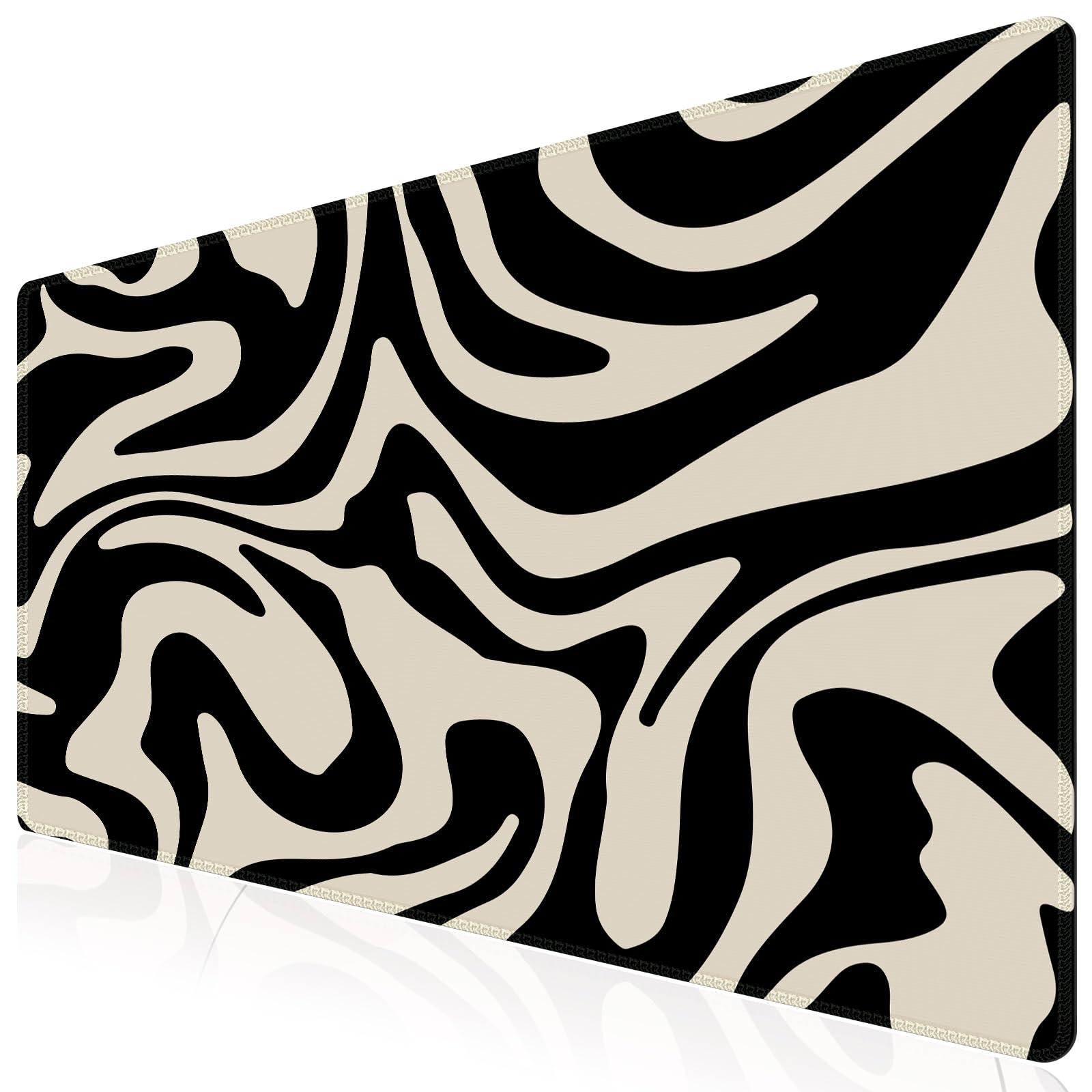 iCasso Desk Mat,Cute Desk Cover for Women,35.4x15.7in,Checkered