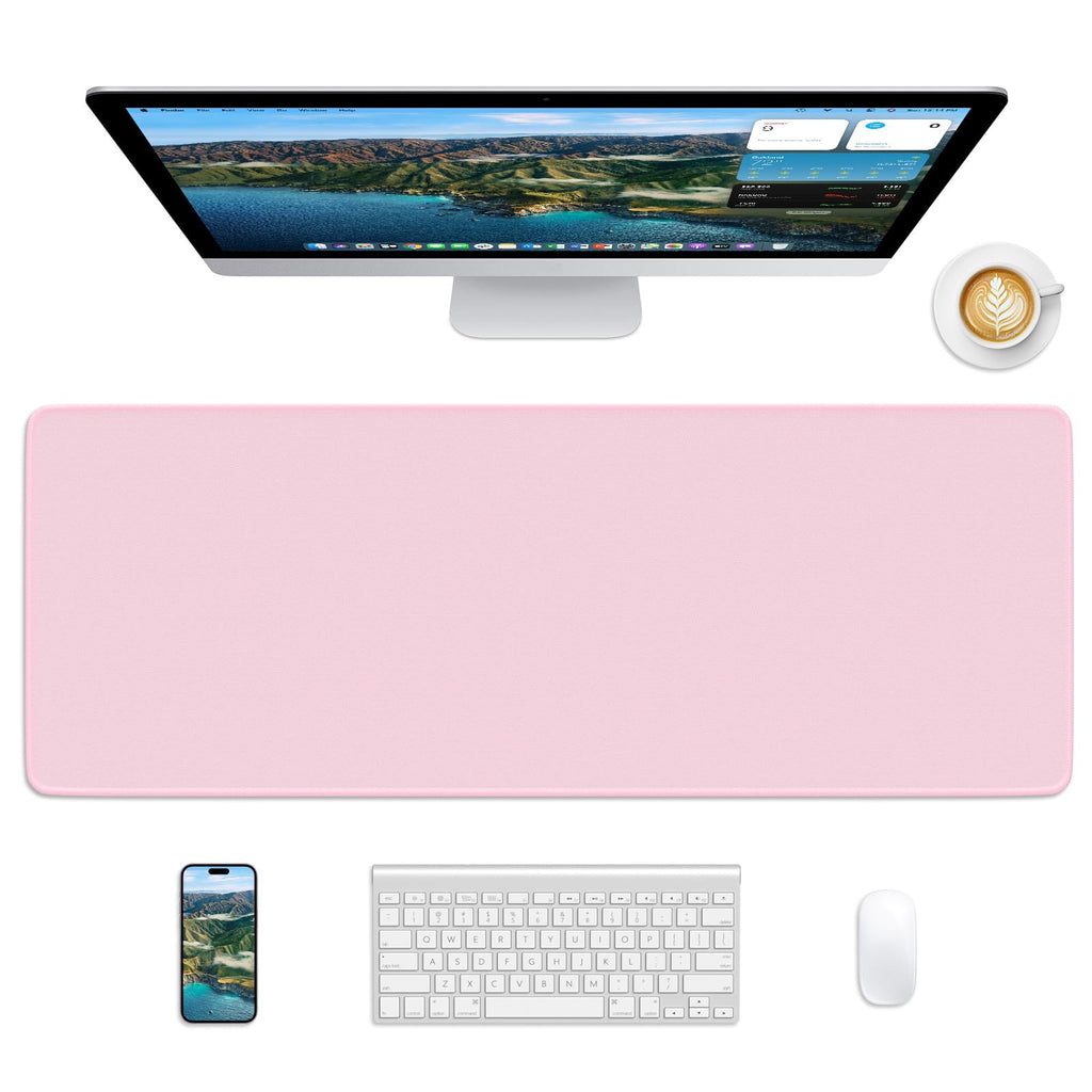 Mouse Pad 31.5x11.8in Large Desk Mat Non-Slip for Office